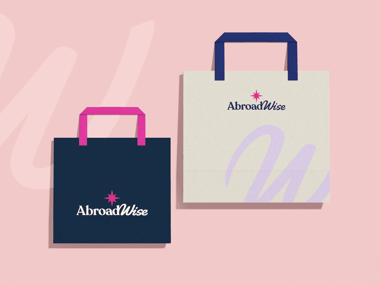 Branded shopping bag