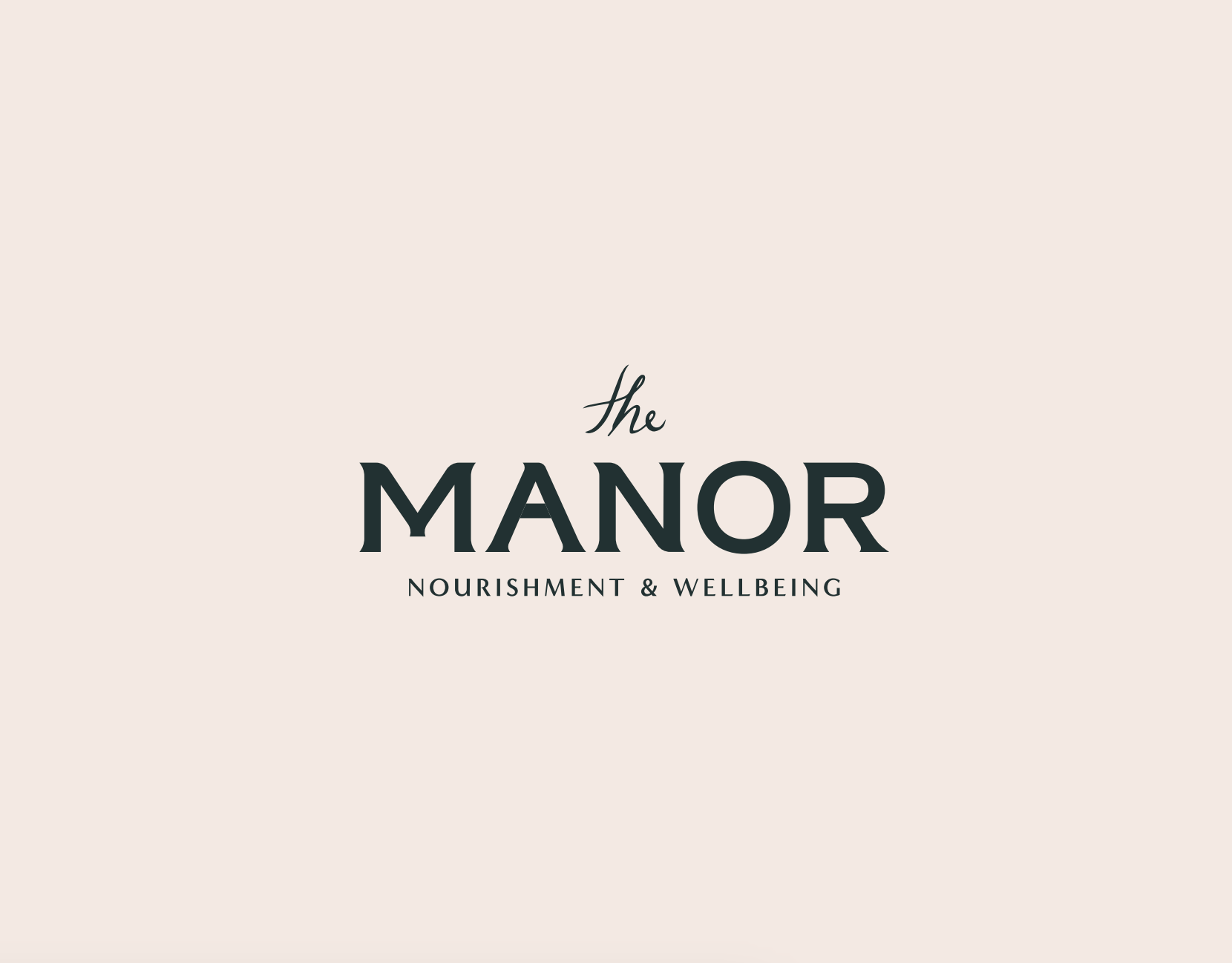 The Manor wordmark