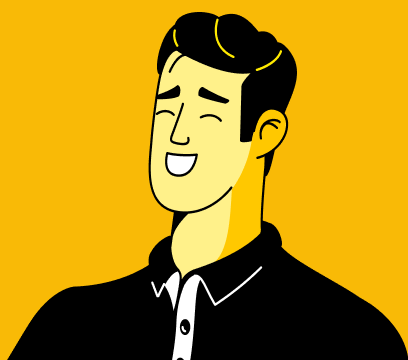 Scoot illustration representing a curious visitor